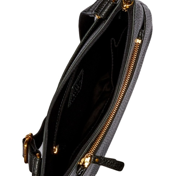 Fossil Tessa Black Leather Crossbody. - Picture 6 of 7